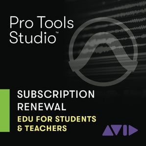 Avid Pro Tools Studio 1-Year Subscription Renewal for Students & Teachers (Download)