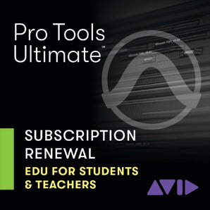 Avid Pro Tools Ultimate 1-Year Subscription Renewal for Students & Teachers (Download)