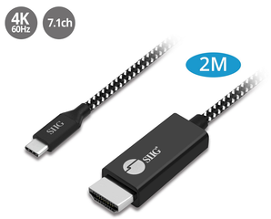 SIIG 2-Meter USB Type-C to HDMI Cable