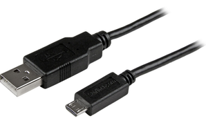 StarTech 6-Foot USB to Slim Micro USB Cable