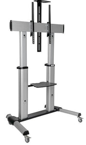 Tripp Lite Heavy-Duty Height-Adjustable Rolling TV Stand for 60"-100"Displays