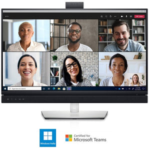 Dell 27" QHD Video Conferencing Monitor with Integrated Webcam & Microsoft Teams (Recertified)