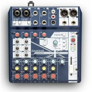 Soundcraft Notepad-8FX Analog Mixing Console with Lexicon Digital Effects