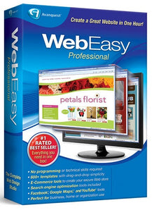 Avanquest WebEasy Professional 10 for Windows (Download)